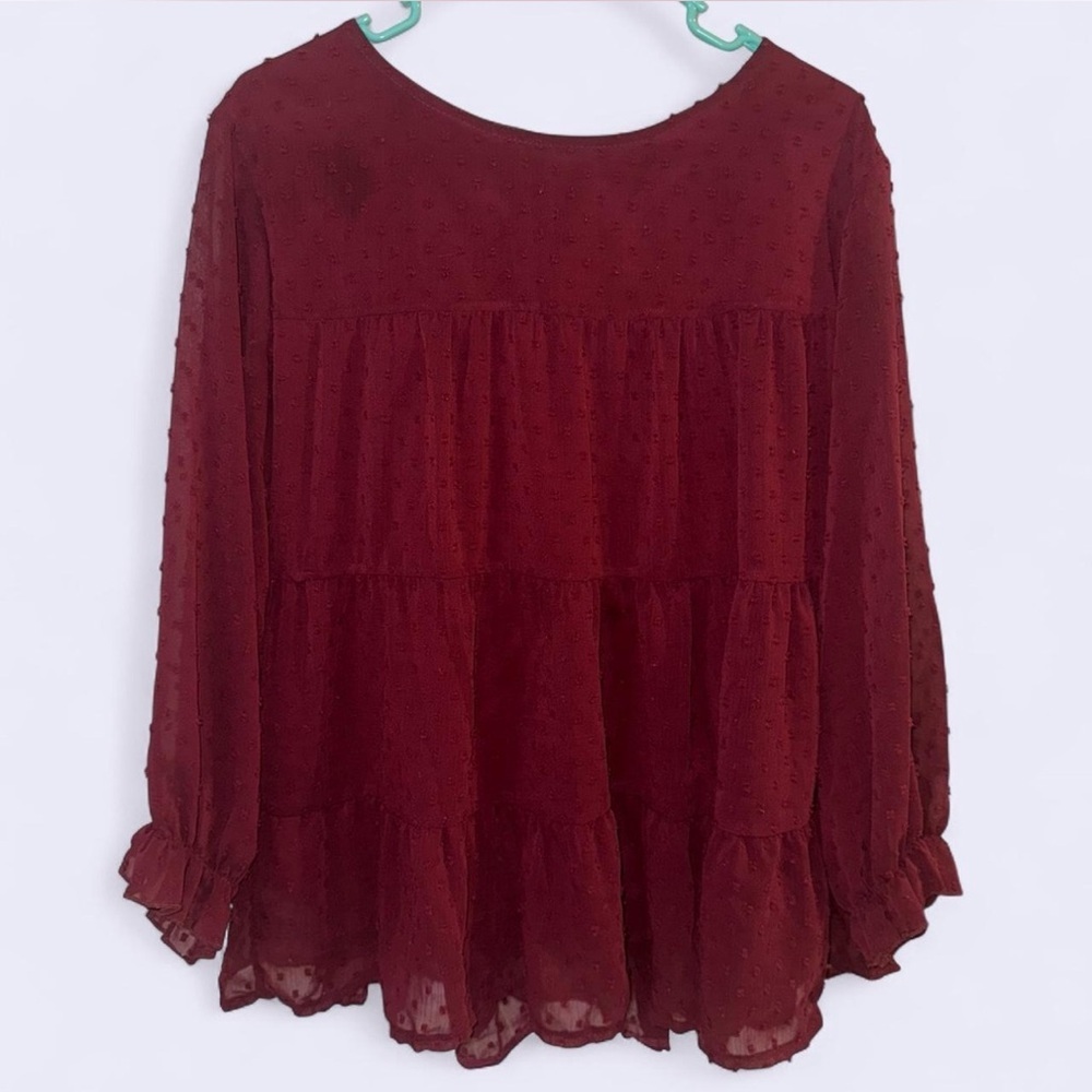 Elegant Maroon Blouse for Women